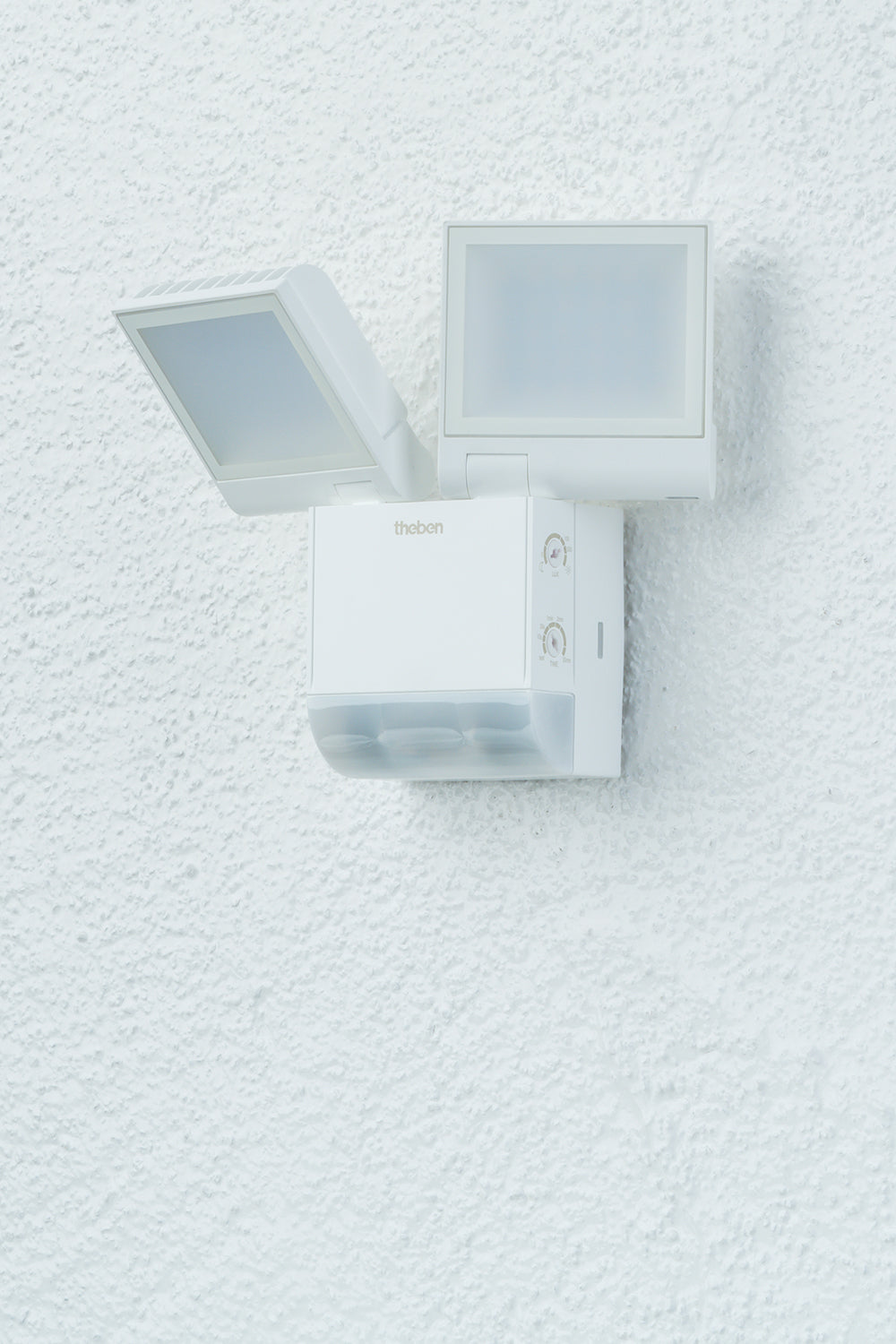 THEBEN LED-Strahler mit Bewegungsmelder, weiss, 4000 K, 2x900 lm THEBEN LED-Strahler mit Bewegungsmelder, weiss, 4000 K, 2x900 lm